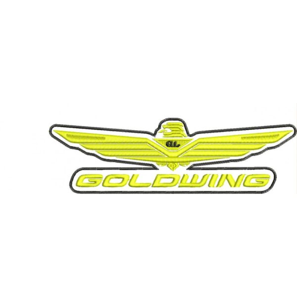 Файл вышивки Goldwing нашивка на спину