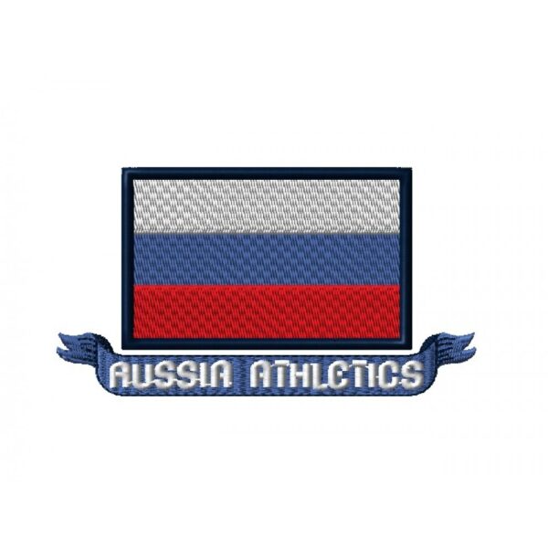 Файл вышивки Russia atletics